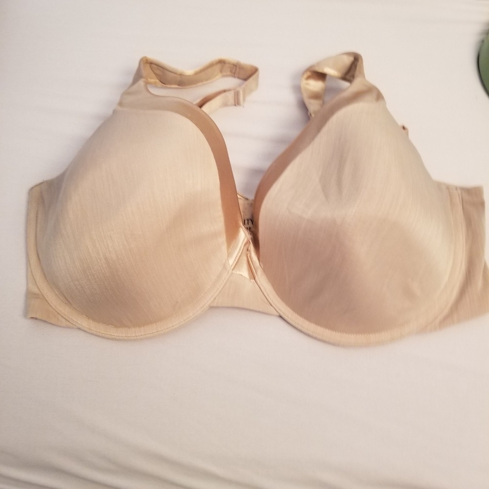 Vanity Fair Illumination Full Figure Underwire Bra 76338 Tan Beige Womens 38DD